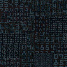 Ege Highline Contrast Square Numbers Blue rfm 52956414 фото 1 | FLOORDEALER