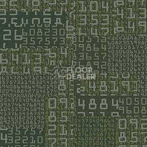 Ковровая плитка Ege Highline Contrast Square Numbers Green rfm 52956419 фото 1 | FLOORDEALER