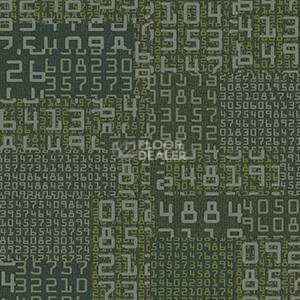 Ковровая плитка Ege Highline Contrast Square Numbers Green rfm 52956419 фото 1 | FLOORDEALER