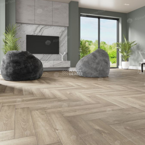 Alpine Floor Parquet LVT 2.5мм ДУБ НАТУРАЛЬНЫЙ ОТБЕЛЕННЫЙ ECO16-5 фото 2 | FLOORDEALER