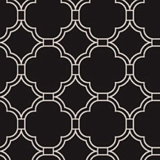 Ковролин Halbmond Black & White 13902 фото 1 | FLOORDEALER