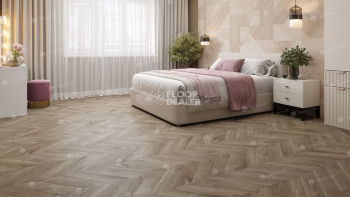 Alpine Floor Chevron 5мм SPC ламинат Дуб Натуральный Отбеленный ECO 18-3 фото 3 | FLOORDEALER