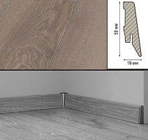 Плинтус Плинтус МДФ Kronotex ламинированный D4727 Плинтус ламинированный МДФ Kronotex Дуб горный серый фото 1 | FLOORDEALER