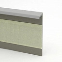 Плинтус Плинтус ковровый без фурнитуры Dollken Tle-55 0581 (581) Серый  | FLOORDEALER