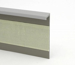 Плинтус Плинтус ковровый без фурнитуры Dollken Tle-55 0581 (581) Серый фото 1 | FLOORDEALER