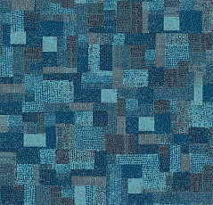 Ковролин Flotex Vision Pattern 610003 (Collage) Lagoon фото 1 | FLOORDEALER