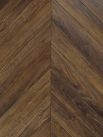 Кварцвиниловые полы My Step Aqua LVT Ёлка Шеврон Walnut Nero (Орех Неро) MSAG07 фото 1 | FLOORDEALER