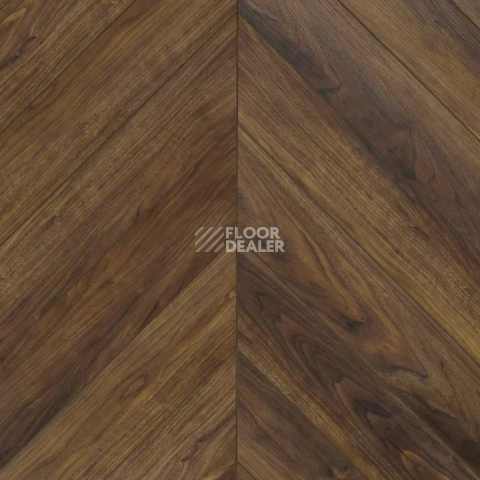 Кварцвиниловые полы My Step Aqua LVT Ёлка Шеврон Walnut Nero (Орех Неро) MSAG07 фото 1 | FLOORDEALER