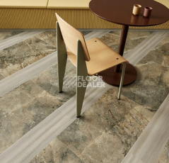 Forbo Allura Decibel Material 6724AD8 taupe twine (100x20 cm) фото 2 | FLOORDEALER