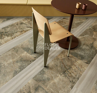 Forbo Allura Decibel Material 6724AD8 taupe twine (100x20 cm) фото 2 | FLOORDEALER