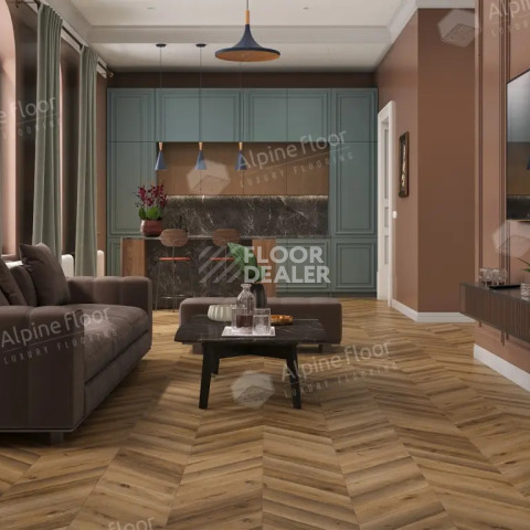 Alpine Floor Chevron Art 12мм LF109-04 Дуб Эльбрус фото 5 | FLOORDEALER