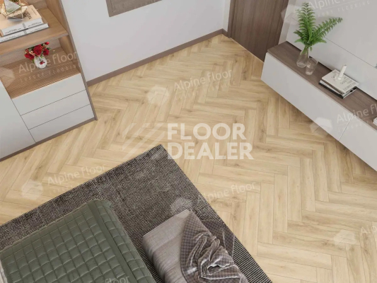 Кварцвиниловые полы Alpine Floor Parquet LVT 2.5мм Дуб Ригель ECO16-24 фото 2 | FLOORDEALER