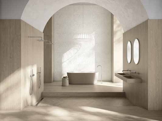 Керамогранит Bellagio 60X120 (Panel) Bianco Rect фото 2 | FLOORDEALER