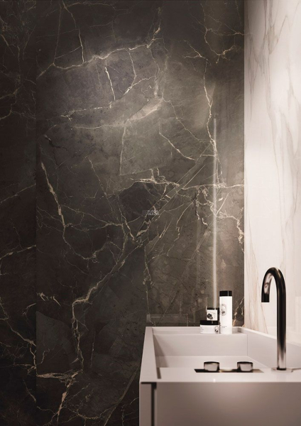 Purity Of Marble 60*60 60sd Supreme Dark Lux RT фото 2 | FLOORDEALER