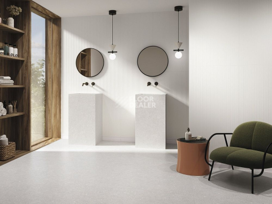 Керамогранит Bellagio 60X120 (Panel) Bianco Rect фото 5 | FLOORDEALER