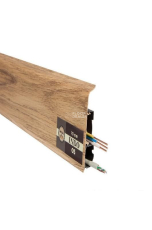 Arbiton Indo Плинтус Arbiton Indo 70мм ПВХ 05 Дуб Виндстоун фото 1 | FLOORDEALER