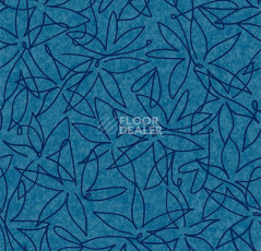 Ковролин Forbo Flotex Vision Floral 500009 (Field) Lagoon фото 1 | FLOORDEALER