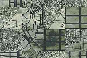 Ковровая плитка Ege Highline Cityscapes Aerial Map Grey rfm 52205019 фото  | FLOORDEALER