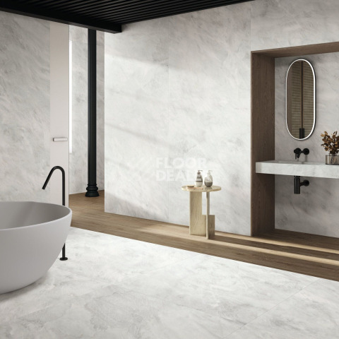 Alexandria 2X60 White Matt 2X60 фото 4 | FLOORDEALER