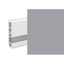 Плинтус Плинтус Cubica LS80 со свето-прозрачной вставкой для Led подсветки 1160  | FLOORDEALER