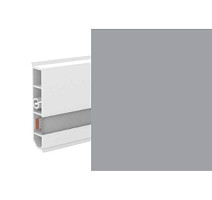 Плинтус Плинтус Cubica LS80 со свето-прозрачной вставкой для Led подсветки 1160 фото 1 | FLOORDEALER