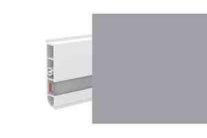 Плинтус Плинтус Cubica LS80 со свето-прозрачной вставкой для Led подсветки 1160 фото  | FLOORDEALER