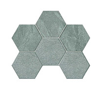 Керамогранит Luna Мозаика Hexagon 25x28,5 Мозаика ln 02/te 02 Hexagon 25x28,5 непол. фото 1 | FLOORDEALER