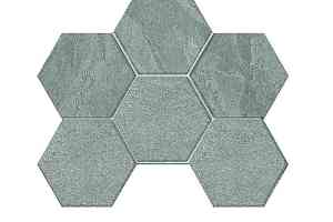 Керамогранит Luna Мозаика Hexagon 25x28,5 Мозаика ln 02/te 02 Hexagon 25x28,5 непол. фото  | FLOORDEALER