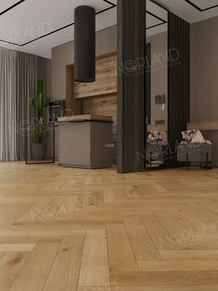 Norland Herringbone Elegant 8мм LF303-09 Дуб Хайнан фото 3 | FLOORDEALER