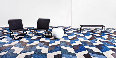 Линолеум с геометрическим рисунком. Особенности использования