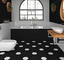 Flat 7.5 X 30 Black Matt фото 2 | FLOORDEALER