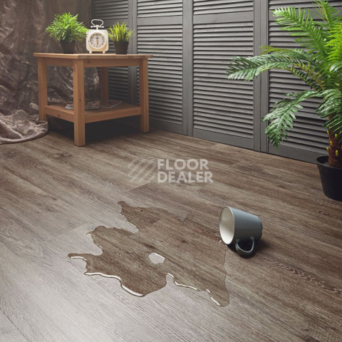 Aquafloor Classic SPC Дуб лаундж темный AF5517 фото 3 | FLOORDEALER