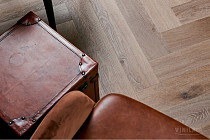 Кварцвиниловые полы Vinilam Parquet Herringbone Glue 2.5мм IS11199 Паркет Венецианский Glue фото 1 | FLOORDEALER