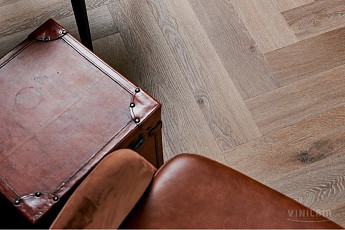 Кварцвиниловые полы Vinilam Parquet Herringbone Glue 2.5мм IS11199 Паркет Венецианский Glue фото 1 | FLOORDEALER