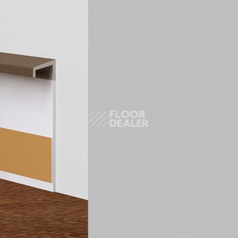 Плинтус ковровый без фурнитуры Dollken Tle-55 0138 (138) Светло-серый фото 2 | FLOORDEALER