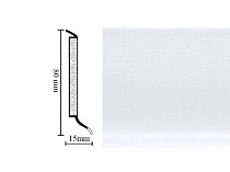 Плинтус Hsl 8 универсальный плинтус 1135 white фото 1 | FLOORDEALER