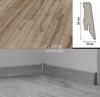 Плинтус Плинтус МДФ Kronotex ламинированный D3075 Плинтус ламинированный МДФ Kronotex Дуб Рип D3075/ Дуб Рифт D3044 фото 1 | FLOORDEALER