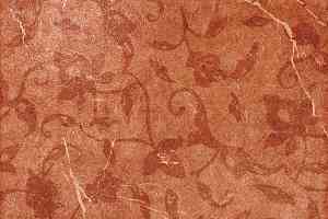 Керамогранит ColiseumGres SICILIA Сицилия Красный Вставка Листья фото  | FLOORDEALER