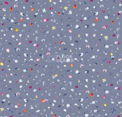 Ковролин Flotex Vision Floral 670005 (Floret) Iris фото 1 | FLOORDEALER