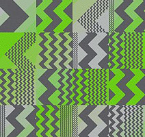 Ковровая плитка Ege Highline Cityscapes Zig Zag Green k 5269 Spec rfes 40014-74 фото 1 | FLOORDEALER