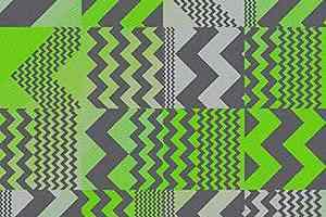 Ковровая плитка Ege Highline Cityscapes Zig Zag Green k 5269 Spec rfes 40014-74 фото  | FLOORDEALER