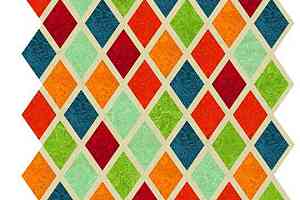 Кварцвиниловые полы Marmoleum meets Mendini Harlekino 18012 фото  | FLOORDEALER