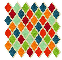 Кварцвиниловые полы Marmoleum meets Mendini Harlekino 18012 фото 1 | FLOORDEALER