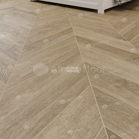 Alpine Floor Chevron 5мм SPC ламинат Дуб Ваниль Селект ECO 18-2 фото 2 | FLOORDEALER