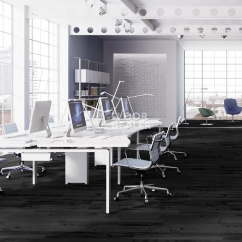 Forbo Flotex Vision Naturals 010031 Anthracite Wood фото 2 | FLOORDEALER