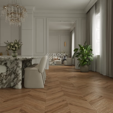Signature Obsidian Chevron XL 12мм LF703-33 Дуб Корица Cinnamon Valley фото 4 | FLOORDEALER