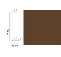 Плинтус Плинтус эластичный Dollken Wl 100 132 фото 1 | FLOORDEALER