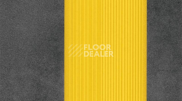 Линолеум Gerflor Tarastep 0719_Carbone_Jaune фото 1 | FLOORDEALER