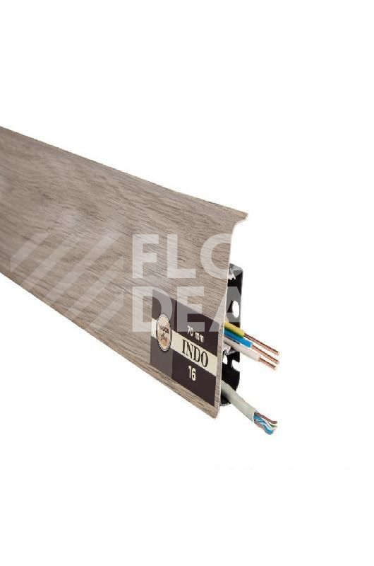 Плинтус Плинтус Arbiton Indo 70мм ПВХ 16 Дуб Кавказкий фото 1 | FLOORDEALER