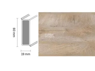 Плинтус Dollken Cubu 60 Touch & Style 2939 фото 1 | FLOORDEALER